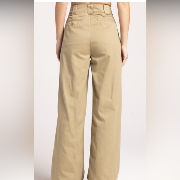 Dickies Wide leg pants in khaki - never worn - Picture 2 of 4